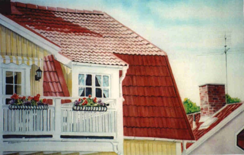 Red Roofs of Sweden