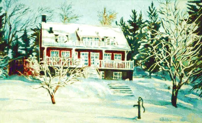 Eva Sundqvist Home in Winter